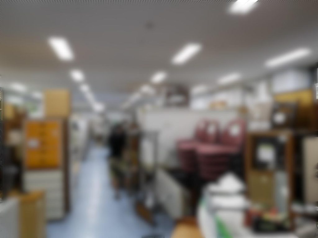 キンブル直営店の売場